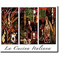 Miguel Paredes 'La Cucina Italiana' Gallery-wrapped Canvas Art