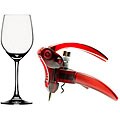 Spiegelau Vino Grande 4-piece White Wine Glass Set with Corkscrew