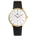 Danish Design Men's Ultra-slim Goldplated Titanium Watch