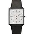 Danish Design Men's Ultra-slim Square Black Titanium Watch