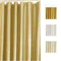 Matelasse Satin Stripe Cotton Shower Curtain