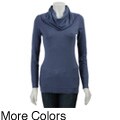 Bonnie and Bill Women's Long-sleeve Cowl Neck Shirt