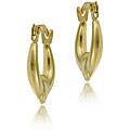 14k Gold Mini Heart Hoop Earrings