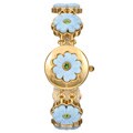 Marcel Drucker Collection Women's Blue Daisy Watch