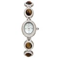 Marcel Drucker Collection Women's Enchantress Tiger's Eye Watch