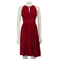 R&M Richards Women's 1-piece Beaded Waist Dress