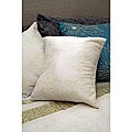 Adelyn White Cotton Cushion Cover (India)