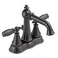 Delta District 4-inch Venetian Bronze Bathroom Faucet