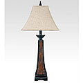 Dreamweaver Black Resin Table Lamp