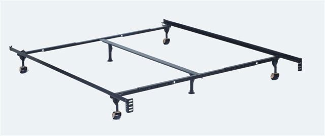 Adjustable Queen/ King-size Metal Bed Frame