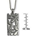 Stainless Steel Palm Tree Design Necklace