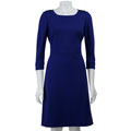 Tahari ASL Women's 3/4-length-sleeve Ponte Dress
