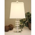 Crystal Square Table Lamp