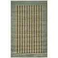 Hand-tufted Layton-101 Brown/ Ivory Wool Rug (3'6 x 5'6)