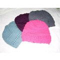 Wool/ Acrylic Hand-knitted Ladder Hat  by  Saras Aunt In Manhattan (USA)