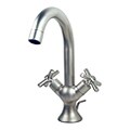 Hansgrohe Axor Terrano Satinox Single-hole Cross-handled Faucet