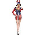 Leg Avenue Women's 'Mrs. Sam' Tuxedo 4-piece Costume