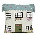 'My House' Wool Pillow