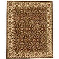 Hand-knotted Karaikal Wool Rug (12' x 15')