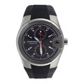 Vortex Freestyle Men's Silver and Black Watch