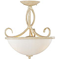 Pemberton 3-light Semi-flush Light Fixture