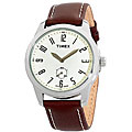 Timex Men's Leather Strap Fashion Watch