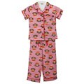 Small Paul by Paul Frank Girls' Pink Monkey Print Pajama Set