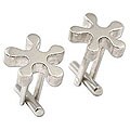 Silver 'Asterisk' Cufflinks (Peru)