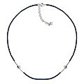 Sterling Silver 'A Pure Soul' Lapis Lazuli Necklace (Thailand)