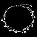 Stainless Steel 'Moonlight Glow' Pearl Choker (Thailand)