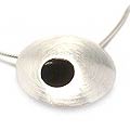 Sterling Silver 'Black and White' Choker (Peru)