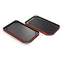 Chef's Design Sunrise Red Grill/ Griddle Set