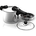 Chef's Design 6.4 Quart / 6 Liter Stainless Steel Pressure Cooker