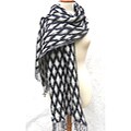 Merino Wool Diamond Motif Shawl (India)