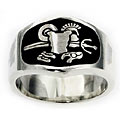 Sterling Silver 'Armor of God' Ring
