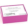 Flocked Damask Printable Invitations and Envelopes (Box of 25)