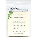 'Branch' Embossed Save The Date Announcements and Envelopes (Box of 12)