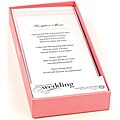 Rose Glitter Printable Invitations and Envelopes (Box of 25)