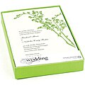 Branch Embossed Printable Invitations/ Envelopes (Set of 25)