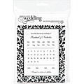 Damask 'Save The Date' Announcements Envelopes (Set of 12)