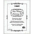 Blue Hill Studios White Boxed Fine Writing Stationery Set