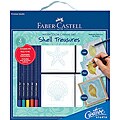 Creative Studio Shell Treasures Watercolor Canvas Art Kit