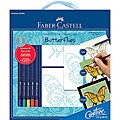 Faber-Castell Creative Studio Butterflies Watercolor Canvas Art Kit
