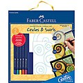 Faber-Castell Creative Studio Circles and Swirls Watercolor Canvas Art Kit