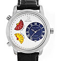 Joshua & Sons Men's Triple Time Zone Automatic Watch
