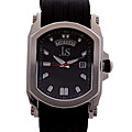 Joshua & Sons Men's 'Charleston' Rubber Strap Watch