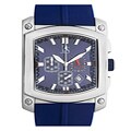 Joshua & Sons Men's Domino Chronograph Sport Rubber Strap Watch
