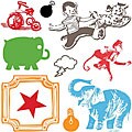 Sassafras Lass 10-piece Clear Stamp Set 