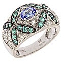 14k Gold Tanzanite/ Alexandrite/ 3/8ct TDW Diamond Ring