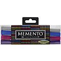 Memento Rainy Daze Dual-tip Markers (Pack of 4)